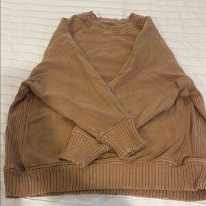Aerie Beige Sweatshirt